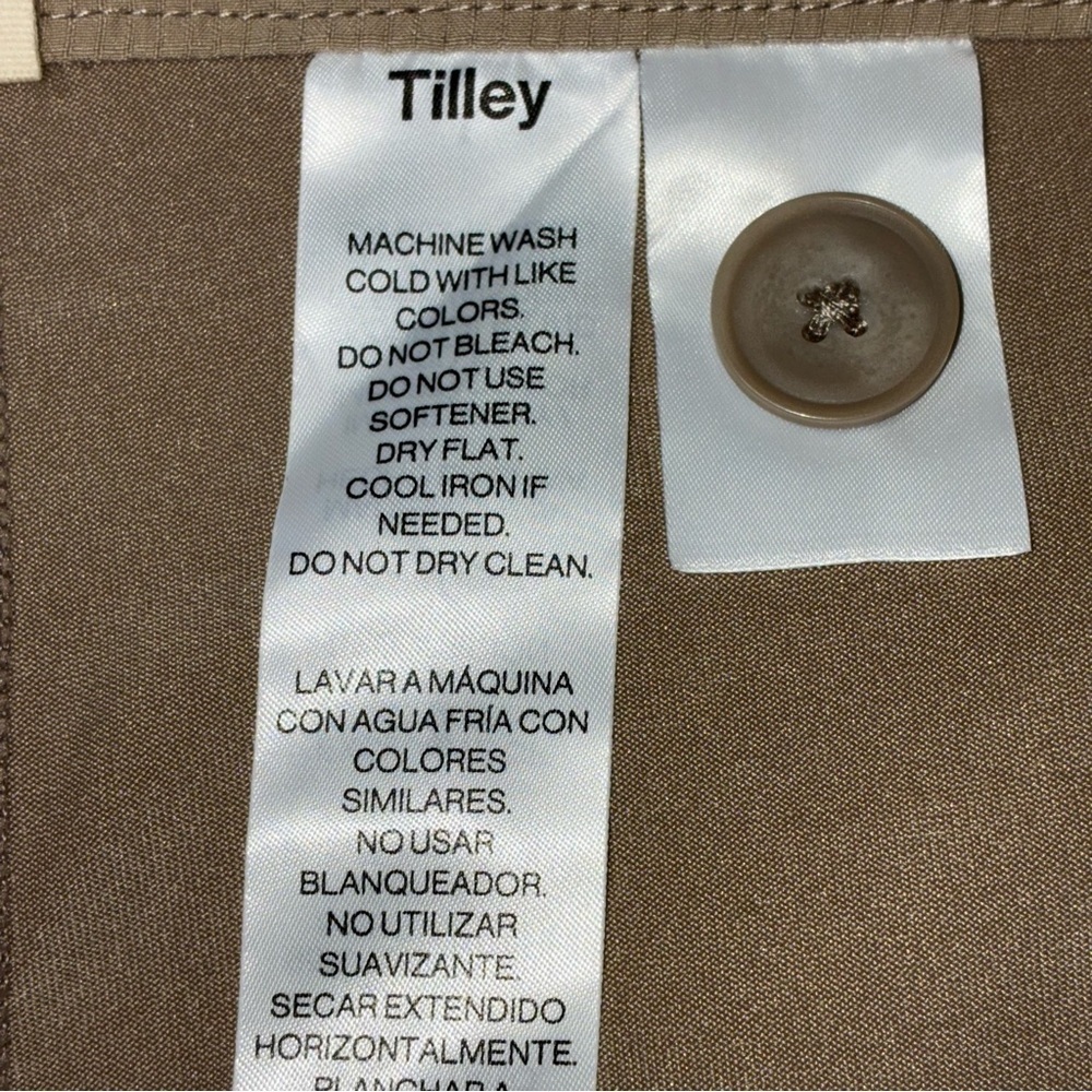 Tilley Women's Trek Ripstop Skirt Large Tan Khaki NWOT comfort Hiking - Picture 12 of 13
